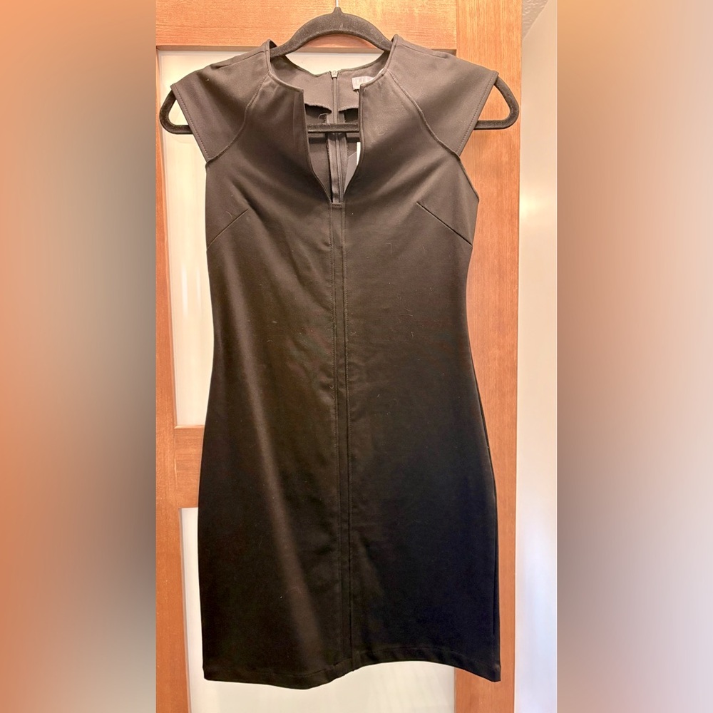 NWT Highline Collective Sheath Mini Dress, XS, very stretchy, CB zipper